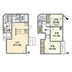 佐須町戸建の物件間取画像